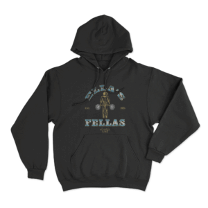 Ellas Fellas Unisex Hoodie Black