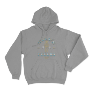 Ellas Fellas Unisex Hoodie Grey