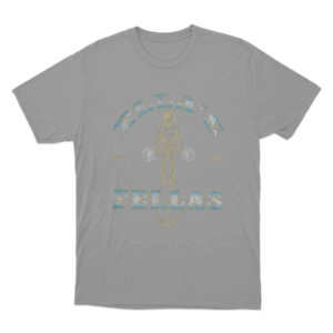 Ellas Fellas Unisex T Shirt Grey