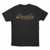 Golden Dandelion Unisex T Shirt Black